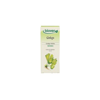 Biover Ginkgo Biloba 50 ml - Extracto de hierbas Biover Ginkgo Biloba 50 ml - Extracto de hierbas