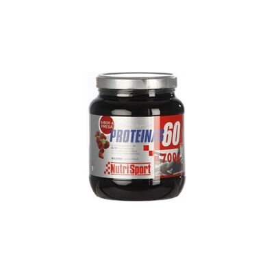 Proteinas 60% (Sabor Fresa) 700 g - Nutrisport Proteinas 60% (Sabor Fresa) 700 g - Nutrisport