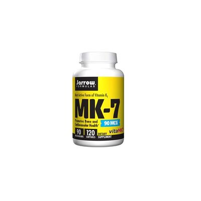Jarrow Formulas Vitamina K2 MK7 - 90 mcg - 120 Cápsulas blandas Jarrow Formulas Vitamina K2 MK7 - 90 mcg - 120 Cápsulas blandas