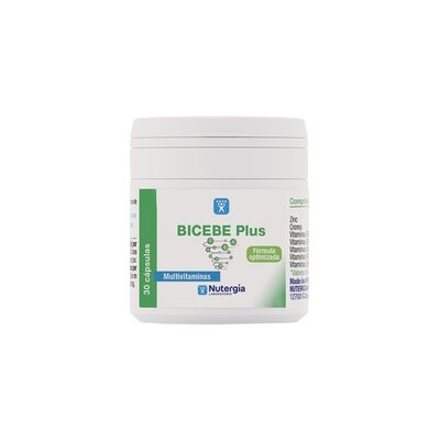 Nutergia Bicebe Plus - Multivitamínico 30 Cápsulas Nutergia Bicebe Plus - Multivitamínico 30 Cápsulas