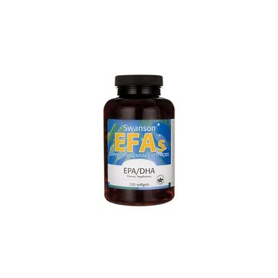 EFAs EPA / DHA Aceite de pescado 120 perlas - Swanson EFAs EPA / DHA Aceite de pescado 120 perlas - Swanson
