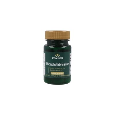 Swanson Fosfatidilserina 100 MG - Suplemento alimenticio Swanson Fosfatidilserina 100 MG - Suplemento alimenticio