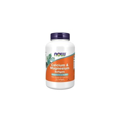 NOW Foods Calcium Magnesium Softgels - Suplementos Dietéticos NOW Foods Calcium Magnesium Softgels - Suplementos Dietéticos