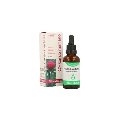 Eladiet Fitoextract Cardo Mariano 50ml - Extracto herbal Eladiet Fitoextract Cardo Mariano 50ml - Extracto herbal