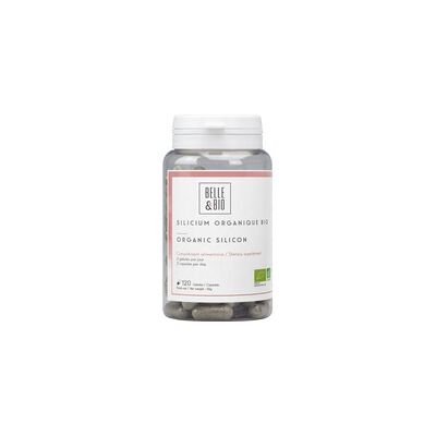 Capsulas de Silicio Orgánico Belle & Bio - 120 - Salud y Belleza Capsulas de Silicio Orgánico Belle & Bio - 120 - Salud y Belleza