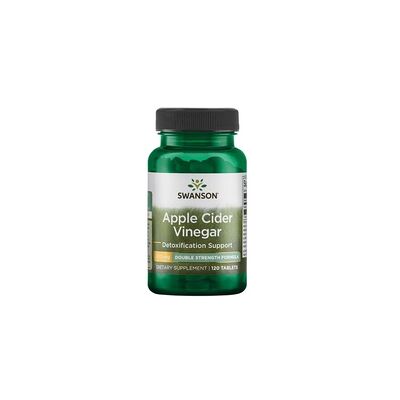 Swanson Vinagre de Sidra de Manzana - Doble Fuerza 200 mg Tabletas - Suplementos Dietéticos Swanson Vinagre de Sidra de Manzana - Doble Fuerza 200 mg Tabletas - Suplementos Dietéticos