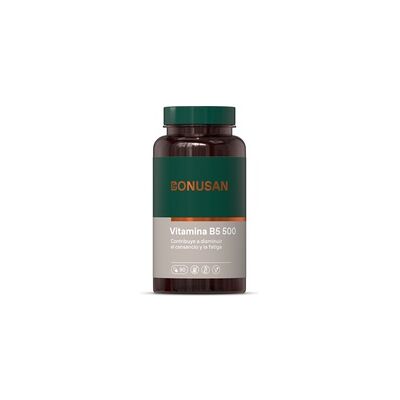 Vitamina B5 Ácido Pantotenico 90 comprimidos de 500 mg Bonusan Vitamina B5 Ácido Pantotenico 90 comprimidos de 500 mg Bonusan