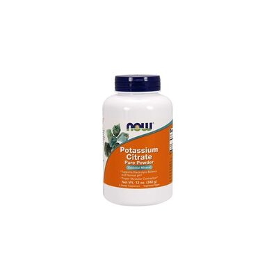 NOW Foods Citrato de Potasio - 340 g Suplemento dietético NOW Foods Citrato de Potasio - 340 g Suplemento dietético