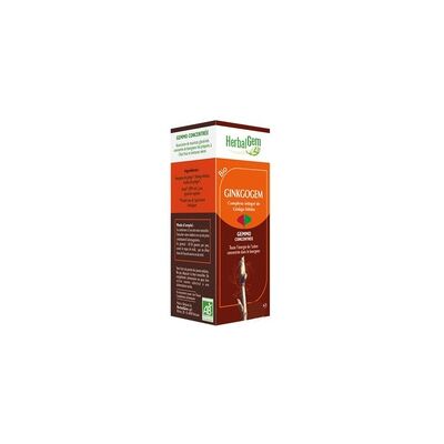 Herbalgem Ginkgogem 50 ml - Apoyo a la circulación y memoria Herbalgem Ginkgogem 50 ml - Apoyo a la circulación y memoria