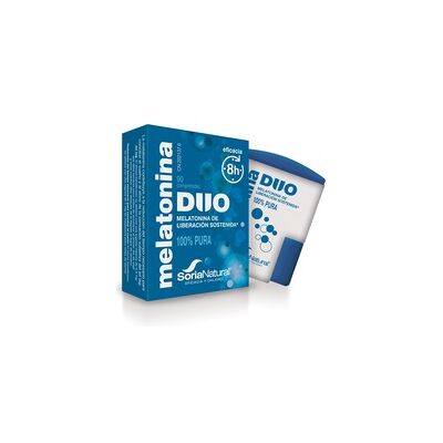 Melatonina duo 90 comprimidos - Soria Natural Melatonina duo 90 comprimidos - Soria Natural