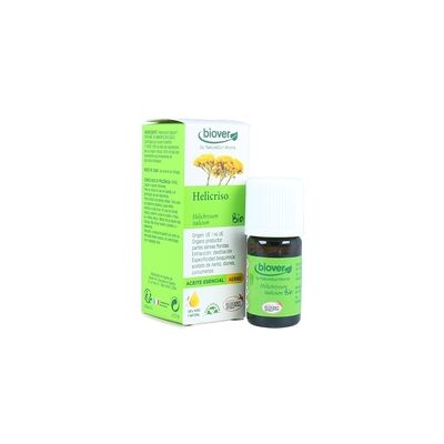Aceite esencial de Helicriso 5 ml de aceite esencial - Biover Aceite esencial de Helicriso 5 ml de aceite esencial - Biover