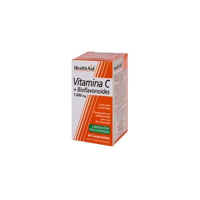 Health Aid Vitamina C 1000mg Liberación Prolongada - Tabletas Health Aid Vitamina C 1000mg Liberación Prolongada - Tabletas