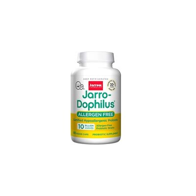 Jarro Dophilus Sin Alérgenos 10 Billion CFU 60 cápsulas - Jarrow Formulas Jarro Dophilus Sin Alérgenos 10 Billion CFU 60 cápsulas - Jarrow Formulas