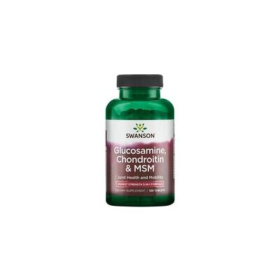 Swanson Glucosamina Condroitina MSM 750mg - Suplementos dietéticos Swanson Glucosamina Condroitina MSM 750mg - Suplementos dietéticos