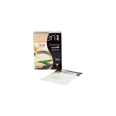 Siken Sikendiet Crema de Pollo - 7 Sobres - Crema para Dieta Siken Sikendiet Crema de Pollo - 7 Sobres - Crema para Dieta