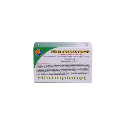 Herboplanet HS112 Piña Tabletas - Suplemento alimenticio Herboplanet HS112 Piña Tabletas - Suplemento alimenticio