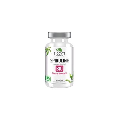 Espirulina orgánica 30 comprimidos - Biocyte Espirulina orgánica 30 comprimidos - Biocyte