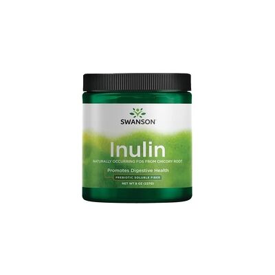 Polvo de Inulina de Swanson - Suplemento de fibra dietética - 227g Polvo de Inulina de Swanson - Suplemento de fibra dietética - 227g