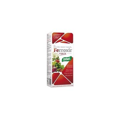 Santiveri Ferroxir Forte - Suplemento dietético - Favorece la formación de glóbulos rojos Santiveri Ferroxir Forte - Suplemento dietético - Favorece la formación de glóbulos rojos