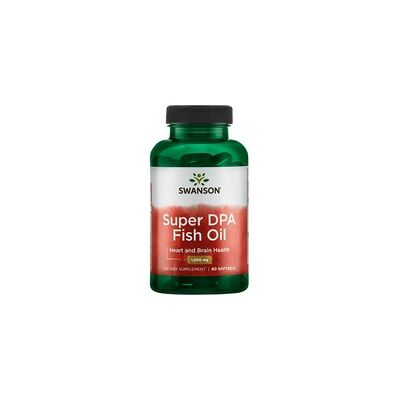 Swanson Super DPA Aceite de Pescado - 60 cápsulas - Salud del corazón y cerebro Swanson Super DPA Aceite de Pescado - 60 cápsulas - Salud del corazón y cerebro
