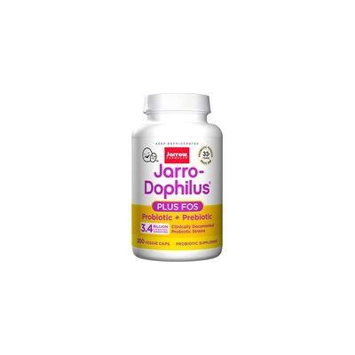 Jarrow Formulas Jarro-Dophilus + FOS - Suplemento Probiótico Jarrow Formulas Jarro-Dophilus + FOS - Suplemento Probiótico