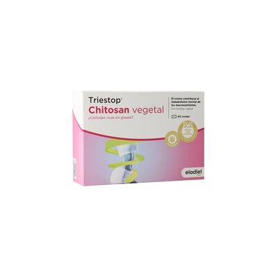 Eladiet Triestop Chitosan Vegetal - Complemento Alimenticio Eladiet Triestop Chitosan Vegetal - Complemento Alimenticio