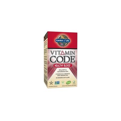 Garden of Life Vitamin Code Sangre Saludable - Suplemento para la salud de la sangre Garden of Life Vitamin Code Sangre Saludable - Suplemento para la salud de la sangre