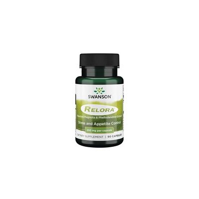Swanson Relora 250mg Cápsulas - Control de peso y estrés Swanson Relora 250mg Cápsulas - Control de peso y estrés