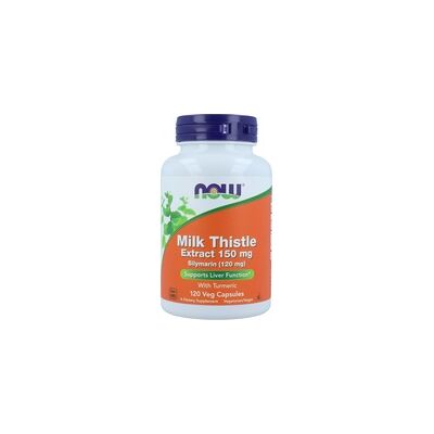 NOW Foods Cardo Mariano y Cúrcuma 150mg - Apoyo Hepático NOW Foods Cardo Mariano y Cúrcuma 150mg - Apoyo Hepático
