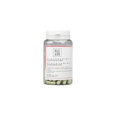 Belle & Bio Glucosamina Condroitina - Apoyo articulaciones - 120 cápsulas Belle & Bio Glucosamina Condroitina - Apoyo articulaciones - 120 cápsulas
