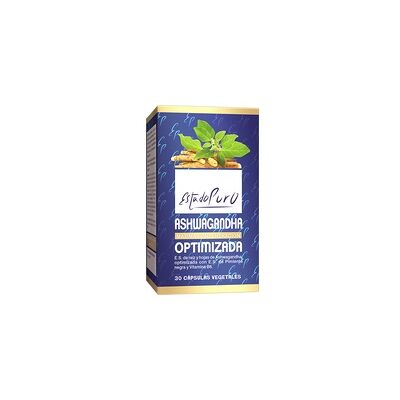Estado Puro Ashwagandha - Apoyo contra el Estrés - Cápsulas Vegetarianas Estado Puro Ashwagandha - Apoyo contra el Estrés - Cápsulas Vegetarianas