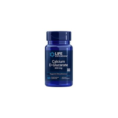 Life Extension Calcio D-Glucarato 200 mg - Suplemento dietético Life Extension Calcio D-Glucarato 200 mg - Suplemento dietético