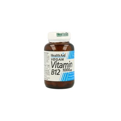 HealthAid Vitamina B12 1000ug Liberación Prolongada - Suplemento de Vitamina B12 HealthAid Vitamina B12 1000ug Liberación Prolongada - Suplemento de Vitamina B12