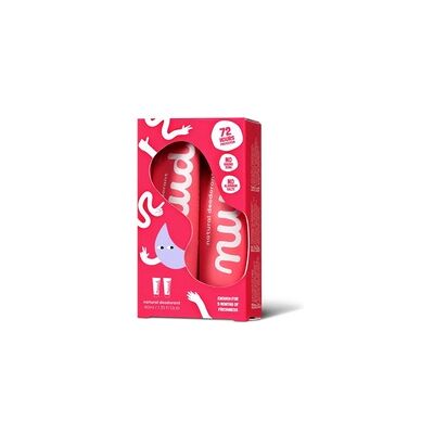 Smarter pack red - Desodorante natural 2 unidades de 20ml - Nuud Smarter pack red - Desodorante natural 2 unidades de 20ml - Nuud