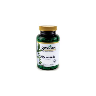 Swanson Niacinamide 250 mg - Apoya Sistema Nervioso y Energía Swanson Niacinamide 250 mg - Apoya Sistema Nervioso y Energía