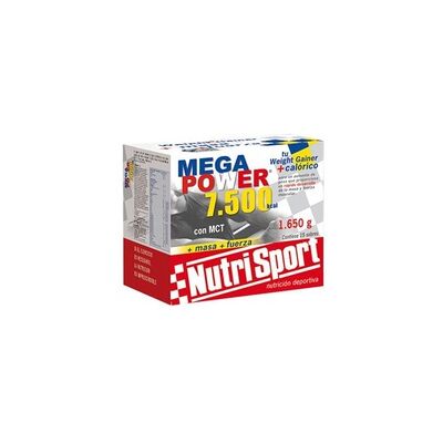 Nutrisport Megapower 7500 Batido de Chocolate - 15 sobres Nutrisport Megapower 7500 Batido de Chocolate - 15 sobres