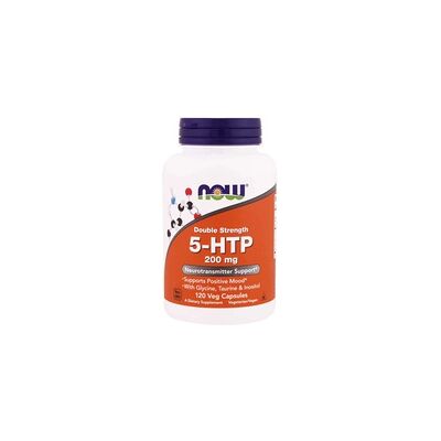 NOW Foods 5-HTP con Glicina, Taurina e Inositol - Apoyo al estado de ánimo y sueño NOW Foods 5-HTP con Glicina, Taurina e Inositol - Apoyo al estado de ánimo y sueño