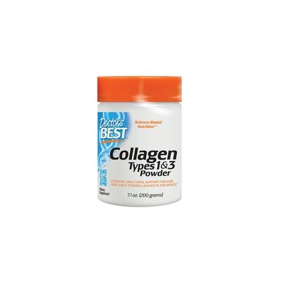 Doctor's Best Colágeno Tipos 1 y 3 - Polvo para piel, cabello, uñas Doctor's Best Colágeno Tipos 1 y 3 - Polvo para piel, cabello, uñas