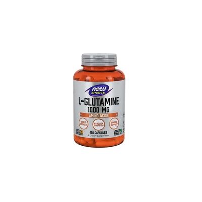 NOW Foods L-Glutamina 1000 mg - Suplemento alimenticio NOW Foods L-Glutamina 1000 mg - Suplemento alimenticio