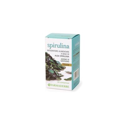 Farmaderbe Espirulina 47,28 g 60 comprimidos - Complemento alimenticio Farmaderbe Espirulina 47,28 g 60 comprimidos - Complemento alimenticio