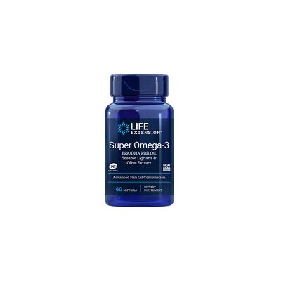 Life Extension - Super Omega-3 EPA/DHA Aceite de Pescado - 60 Cápsulas Blandas Life Extension - Super Omega-3 EPA/DHA Aceite de Pescado - 60 Cápsulas Blandas
