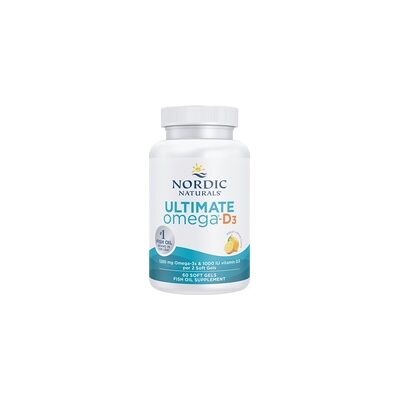 Nordic Naturals Omega-D3 Limón Aceite de Pescado - Suplementos Dietéticos Nordic Naturals Omega-D3 Limón Aceite de Pescado - Suplementos Dietéticos