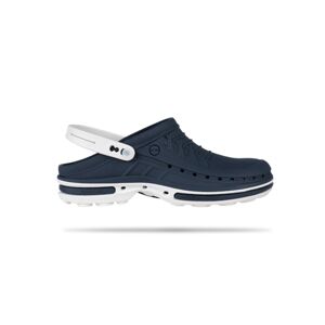 Zuecos Wock Clog Azul Marino con Tira