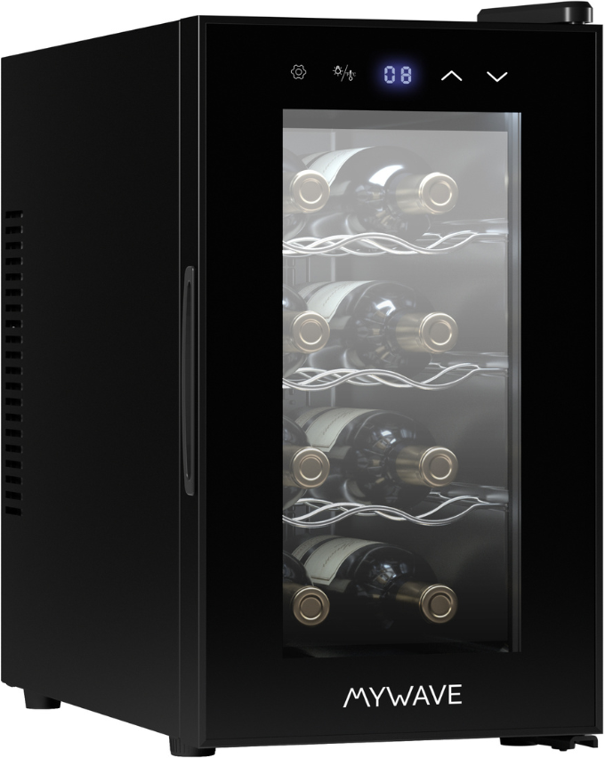 Mywave Mwwt-8b Vinoteca 8 Botellas Selector Digital Clase N