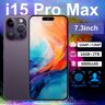 I15 Pro Max,Ram 16gb+2tb Rom,Astarry Smartphone,7.3 Inch Hd Screen,China 5g Cellphone,Yuotube/google/facebook/game App/whatsapp Purple