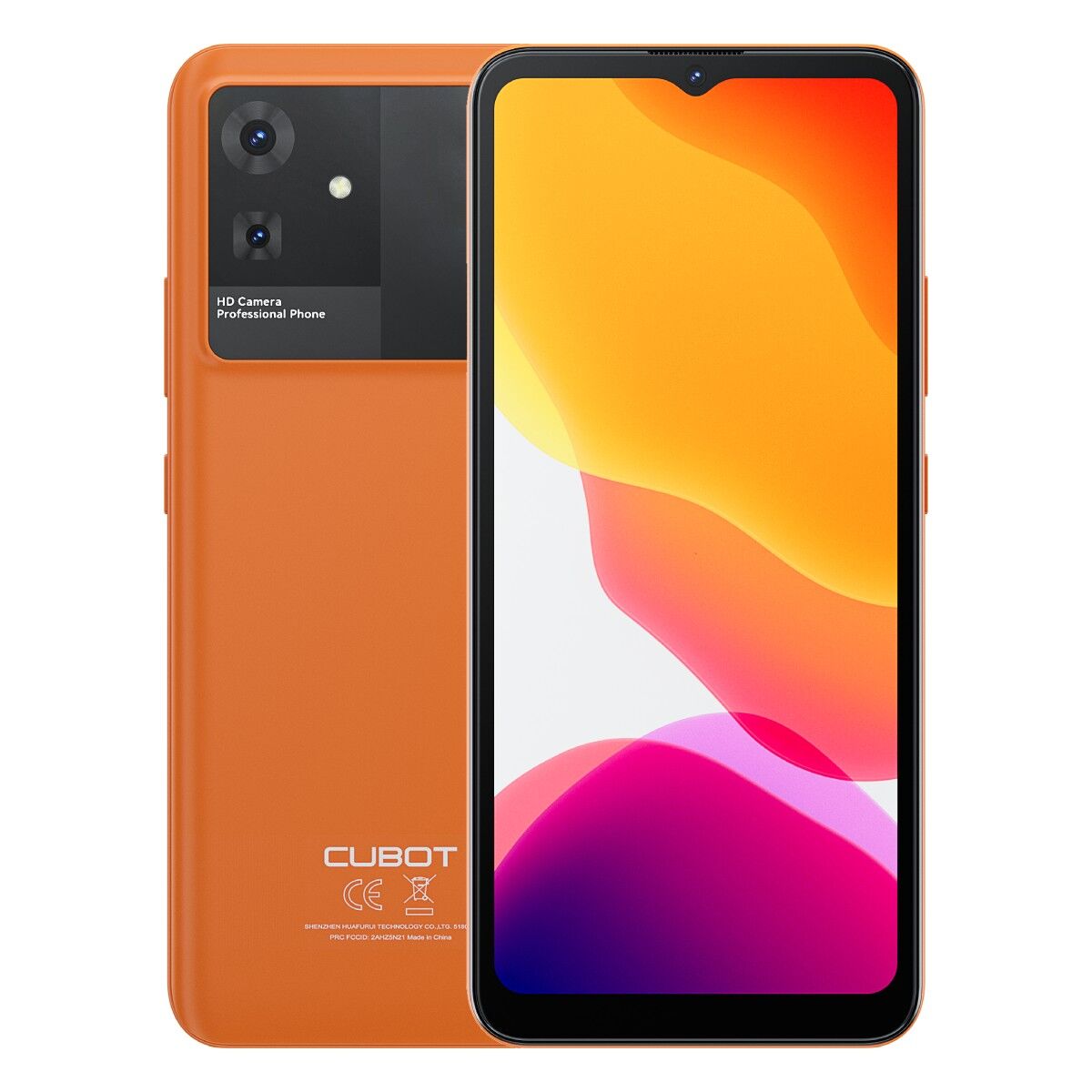 Cubot Note 21 - 6/128gb Teléfono Móvil Libre Smartphone Dual Sim 6.56" 5200 Mah Android 13 Orange