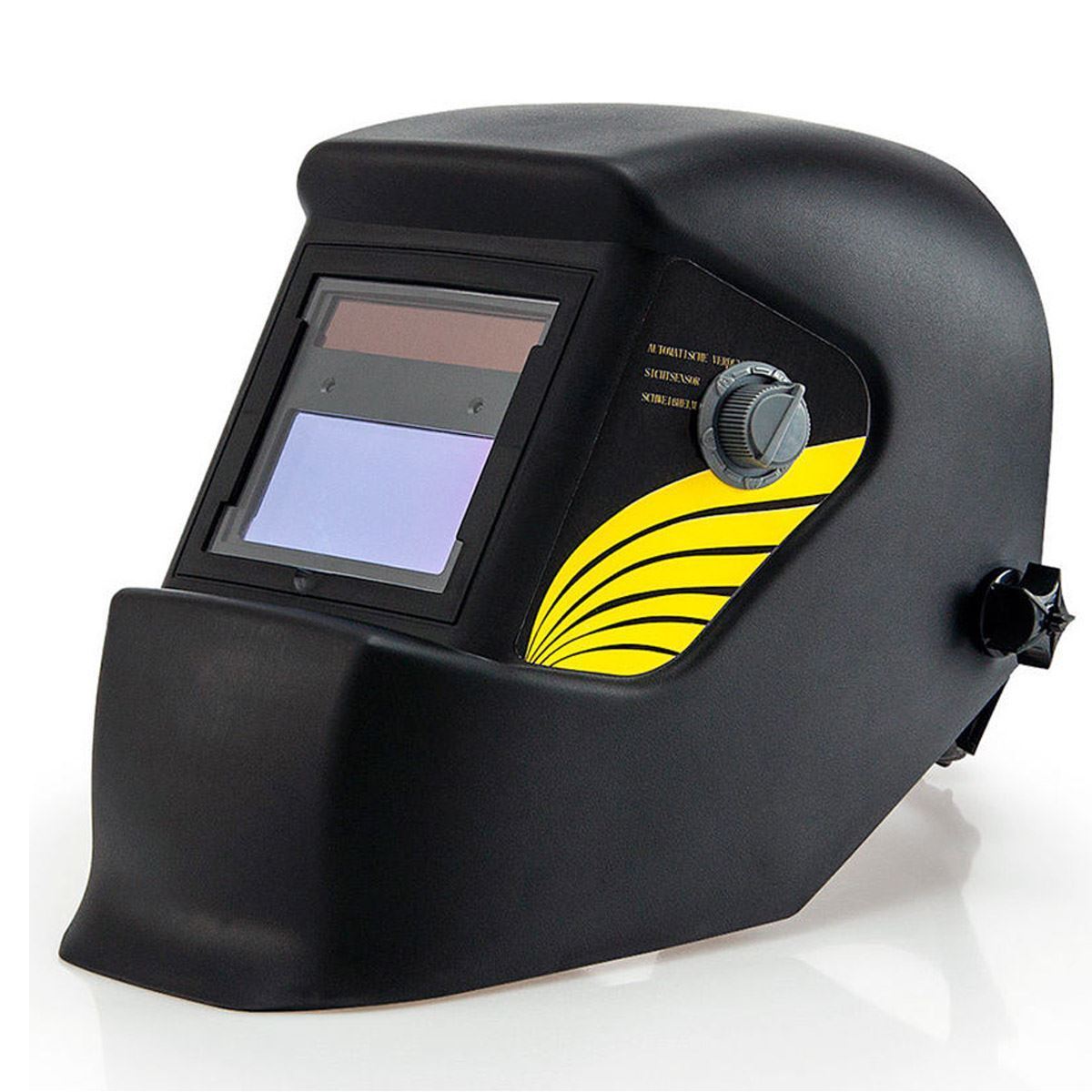 Niucom Máscara De Soldar Para Uso Profesional Con Oscurecimiento Automático, Casco Protector Ajustable Para Soldaduras