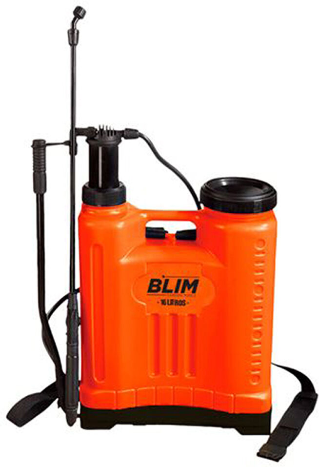 Blyco Blim Sulfatadora De Espalda Manual 18l - Bomba Con Presion Hasta 4 Bar - Boquilla Regulable - Diseño Tipo Mochila - Pulverizador