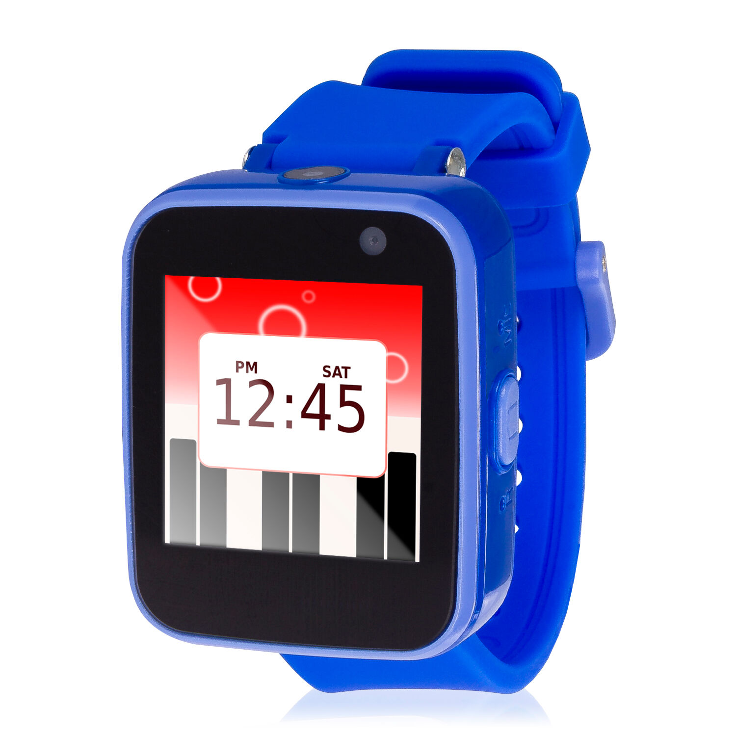 Dam. Smartwatch Infantil Ct5 Con Cámara De Fotos, 5 Juegos, Grabadora De Voz Y Reproductor De Música.Medidas : 3x1x5cm. Blue