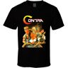 Contra Retro Nes Box Art Video Game Retro T Shirt Black X-Large